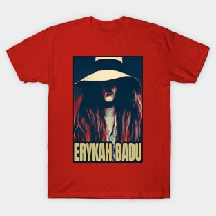 Poster ERYKAH badu T-Shirt